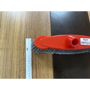 Escoba de Plástico Resistente con Mango Largo y Cerdas Suaves para Barrer el Hogar y el Jardín, Manual, Nueva - Product Image 4