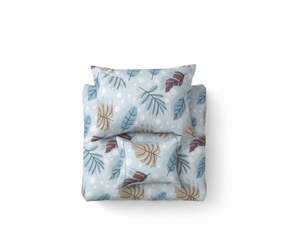 Ensemble de literie en microfibre tissée 3 pièces, taille Queen, motif géométrique moderne, confort toute saison, résistant aux plis, polyester, anti-décoloration - Product Image 3