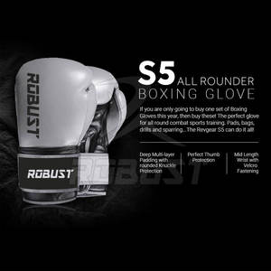 Gants de boxe professionnels gagnants de haute qualité en cuir PVC fabriqués neufs au prix de gros - Product Image 2