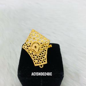 Nouveau collier court tendance avec boucles d'oreilles en plaqué or 18 carats, un gramme, pour femmes - Product Image 3