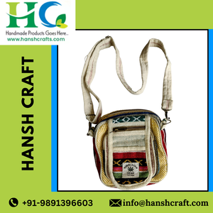 Fabrika fiyatlı HANSH el sanatları Tesco jüt alışveriş çantası baskılı tasarım özelleştirilebilir boyutu Logo ihracat için dayanıklı kolu fermuar kilit - Product Image 2