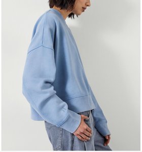 Chaquetas recortadas con cremallera, pantalones acampanados, sudaderas con capucha Waffle, ropa nueva de otoño e invierno, conjuntos de pantalones apilados, ropa informal para mujer - Product Image 2