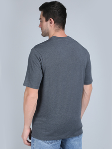 T-shirt à col rond pour hommes Street wear Vente en gros Poly coton de différentes méthodes d'impression et matériaux en stock à vendre - Product Image 2