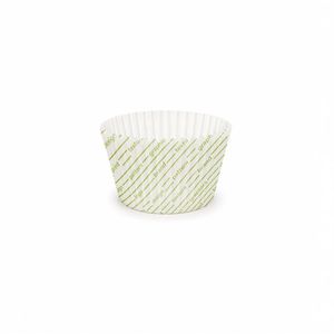 Vasos de Papel Desechables de Doble Pared para Café Caliente, Blancos, Cuadrados, 35x21mm, Impermeables, con Impresión en Dorado - Product Image 1