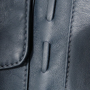 Chaqueta de Mujer de Cuero Genuino para Otoño/Invierno, Cuello Alto, Tejido Satinado Transpirable, Alta Calidad, Impermeable y Resistente al Viento - Product Image 4