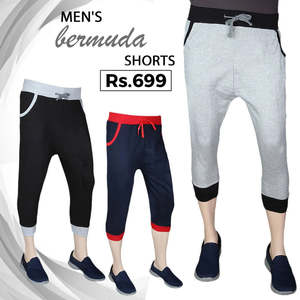 Lot de 3 shorts bermuda pour homme - Multicolore - Product Image 1
