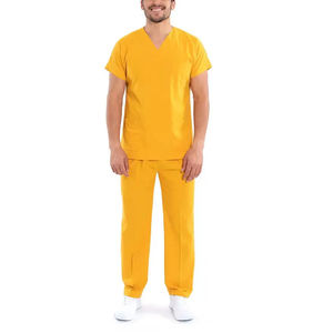 Ensemble de blouses médicales pour hommes en coton de qualité supérieure, au design moderne et élégant, avec options personnalisables pour une utilisation hospitalière - Product Image 1