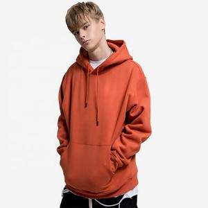 Sudadera con capucha de algodón de fabricante, sudadera Premium de lana pesada, Sudadera con capucha personalizada de gran tamaño para hombre - Product Image 4