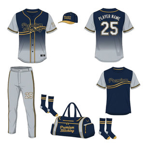 V-Neck Baseball Jersey Wholesale Custom Team Uniform Button <b>Down</b> Sublimated Sportswear - Product Image 6