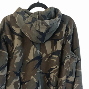 Men's Winter Camo Zipper Hoodie 100% Cotton pullover Fleece Breathable Full Zip <b>up</b> Hooded Embroidered 100% Cotton Men's Hoodies - Product Image 6