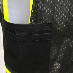 เสื้อกั๊กสะท้อนแสงแบบมองเห็นได้ชัดเจนพร้อมโลโก้ที่สามารถปรับแต่งได้ เสื้อกั๊กนิรภัยแบบสะท้อนแสง - Product Image 6