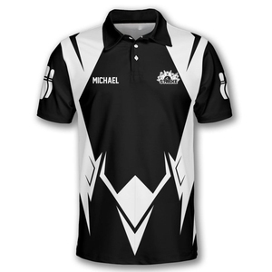 Professional <b>bowling</b> jersey with custom name logo vibrant sublimation design breathable lightweight team uniform <b>shirt</b> - Product Image 2