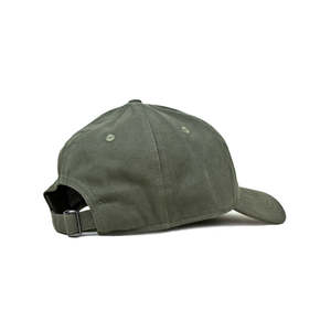 Casquette Polo Decades Hat Co Friends, élégante, 5 panneaux, en sergé brodé, olive, visière incurvée, style sportif américain, taille unique - Product Image 2