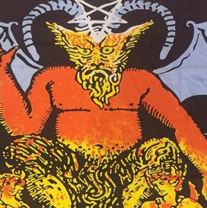 Tapiz de Algodón con Diseño de Cartas del Tarot, El Diablo, Decoración de Pared Pequeña para el Hogar, Hermoso Tapiz de Cartas del Tarot por Indian Consigners - Product Image 4