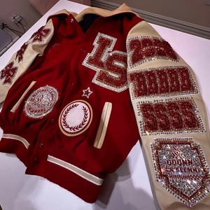 เสื้อแจ็คเก็ตวาร์ซิตี้ผู้ชายแบบลำลองสั่งทำพิเศษ คอตั้ง คุณภาพพรีเมียม  มีจำหน่ายหลายสี - Product Image 1