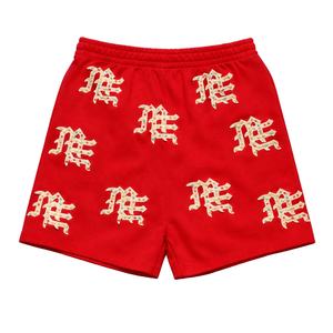 เสื้อผ้าแบรนด์อเมริกันแฟชั่นคุณภาพสูงแบบขายส่ง ผสมผสานสไตล์ไฮสตรีท ลายเพชร ย้อนยุค ทรงหลวม ปักลาย แห้งเร็ว เหมาะสำหรับออกกำลังกาย ฮิปฮอป สำหรับผู้ชาย - Product Image 6