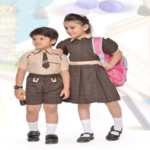 Conjuntos de Uniformes Escolares Personalizados Unisex para Niños de Primaria y Secundaria, de Alta Calidad, en Poliéster/Algodón, Cómodos y Duraderos - Product Image 3