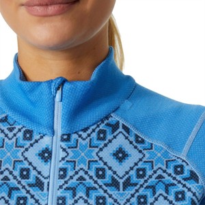 Top atlético de media cremallera para mujer ligero personalizado OEM-Ideal para correr, yoga y actividades de fitness - Product Image 3