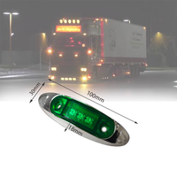 Nouveau feu de gabarit latéral LED 12V-24V pour camions et remorques Multi-Color Universal Fitment Garantie 12 mois