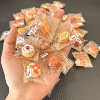 Mini marcas muñeca Mini pastel postre pan jugar comida embalaje independiente micro-simulación Casa de los niños juguete comida modelo pequeño