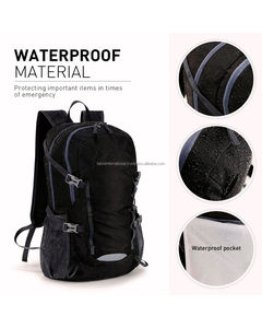 Mochila Unisex de Nailon para Senderismo, Duradera, con Color/Logotipo Personalizado, Gran Capacidad, Bolsa Deportiva para Exteriores, Bolsas de Gimnasio - Product Image 4