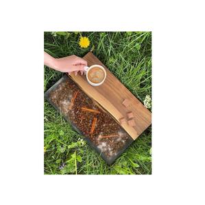 Tabla de cortar de madera Nuevo diseño Tablas de cortar de madera de acacia Último diseño Tabla de cortar de madera Tamaño personalizado - Product Image 2