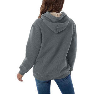 Sudadera con Capucha de Forro Polar para Mujer, Cálida y Suave, Estilo Único, Precio Razonable - Product Image 6