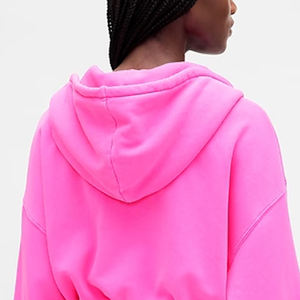 Sweat-shirt pour femme de haute qualité avec manches longues et logo personnalisé, coupe ample et poches latérales, tendance - Product Image 5