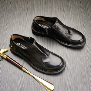 Chaussures brogues en daim souple avec bords perforés et semelle légère, chaussures décontractées pour hommes, chaussures tendance - Product Image 4