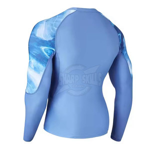 Superventas MMA Rash Guard Nuevo estilo MMA Rash Guard Spandex Poliéster MMA Rash Guard - Product Image 3