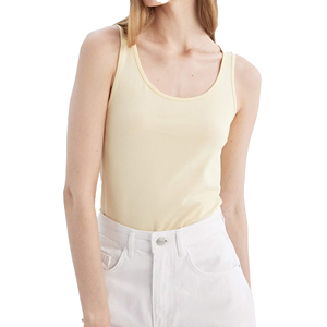 Camiseta sin mangas de gimnasio para mujer superventas en línea, camiseta sin mangas de talla y diseño de logotipo personalizado para mujer - Product Image 1