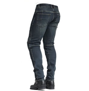 กางเกงยีนส์เคฟลาร์พร้อมกางเกงยีนส์มอเตอร์ไซค์, กางเกงยีนส์เอวสูงเคฟลาร์มีคุณสมบัติป้องกันเพื่อความสบายและยืดหยุ่น - Product Image 5