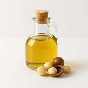 น้ำมันแมคคาเดเมียออร์แกนิกพรีเมี่ยมแบบสกัดเย็นและสดใหม่มีจำหน่ายในขวดพลาสติกจำนวนมากหรือบรรจุภัณฑ์กลอง-ซื้อเลย! - Product Image 1