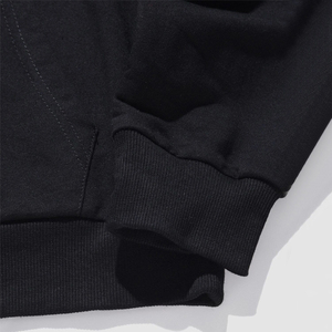 Pull à capuche imprimé numérique unisexe 100% coton Street Style Fine Quality Winter Wear avec motif solide - Product Image 5