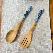 ชุดเซิฟเวอร์สลัดเรซินทำด้วยมือ2ชิ้นปลอดภัยต่อเครื่องล้างจานสตูดิโออาร์ติซอนกำหนดสีได้เอง - Product Image 6