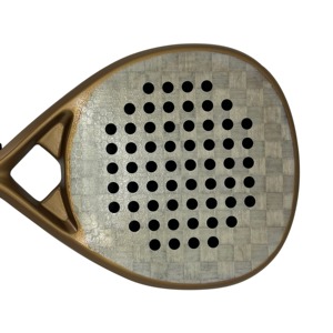 Raquettes de padel en fibre de carbone personnalisées en gros avec EVA souple - Product Image 3