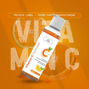 Gel limpiador facial con vitamina C OEM, etiqueta blanca, marca privada - Product Image 1