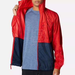 Veste coupe-vent d'hiver pour homme, couleur personnalisée, respirante, coupe-vent, nylon/polyester, service OEM, haute qualité, décontractée - Product Image 5