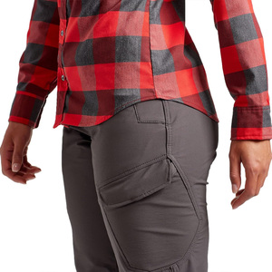 Camisas de oficina de manga larga para mujer profesionales personalizadas, blusas de uniforme de trabajo con impresión de bordado - Product Image 2