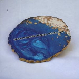 Sous-verres en résine personnalisés de qualité supérieure de forme ovale pour table à manger à un prix abordable du fournisseur - Product Image 3