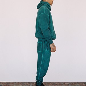 Sudadera con capucha de Terry francés con logotipo personalizado para hombre, ropa de calle, sudadera con bordado 3D del fabricante - Product Image 5