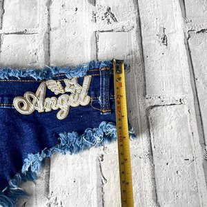 Vintage S Taille Denim Shorts Jeanagers Autre Artisanat Jeans Pantalon Court - Product Image 2