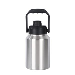 Wholesale outdoor stainless steel <b>Large</b>-capacity Water Bottle with handles - Product Image 1