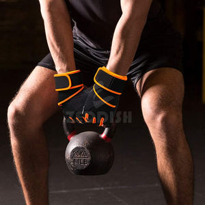 Gants d'haltérophilie de gymnastique professionnelle vente entière vêtements de fitness en cuir équipement de musculation - Product Image 3