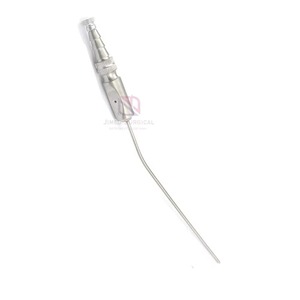Tubes d'aspiration chirurgicaux professionnels en acier inoxydable, instruments médicaux à commande manuelle, JIMED SURGICAL JI-2406, réutilisables, CE - Product Image 4