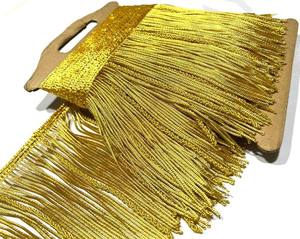Vente en gros 2024 personnalisé OEM Bullion Fringe taille de couleur personnalisée et impression de logo avec un matériau personnalisé Vente en gros Bullion Fringe - Product Image 1