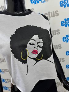 2024 Original Custom Breathable Cotton Raglan <b>Long</b> <b>Sleeve</b> Crop Top <b>T</b>-<b>Shirts</b> Women <b>Black</b> White Navel Exposed Summer Tee <b>Shirt</b> - Product Image 5