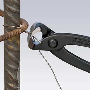 For KNIPEX Polished Rebar Pliers 200 mm Long Black Atramentized - Product Image 5