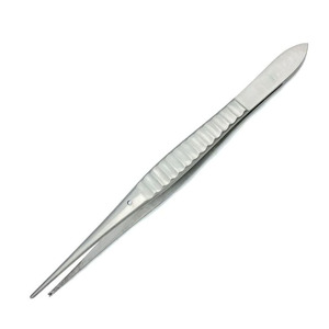 Pince à tissus Debakey MEDIHEAL SURGICAL CORPORATION 1x2 dents, modèle chirurgical pour coton et pansements MSC-H-1344 (vente en gros) - Product Image 3