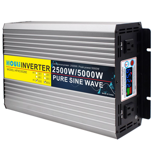 Inversor Solar HOULI de 5000W, Inversor de Onda Sinusoidal Pura de 5000 Vatios, Inversor de Energía de 12 Voltios a 110V CA, Inversor Solar de 48V 5000W MPPT - Product Image 1